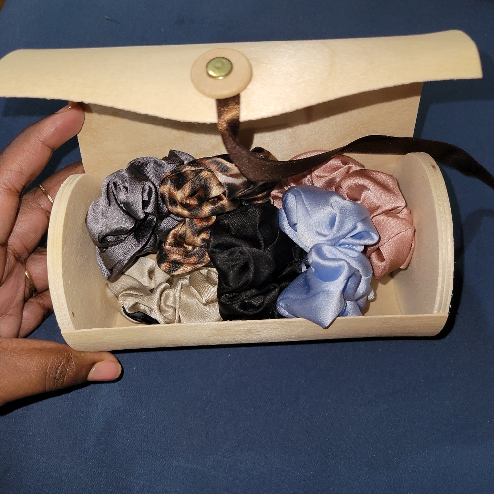 Hair scrunchies